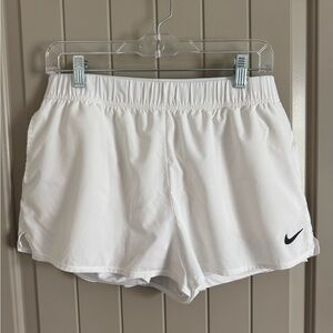 Nike Women's White Athletic Shorts